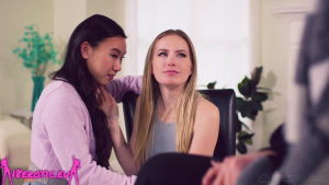 GirlsWay 2023.04.20. Scarlett Sage Kenzie Taylor And Kimmy Kimm
